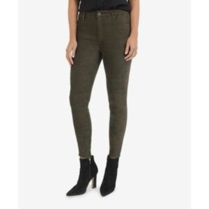 NWOT Kut from the Kloth Connie Hi-Rise Ankle Faux Suede Skinny Jeans Sz. 2